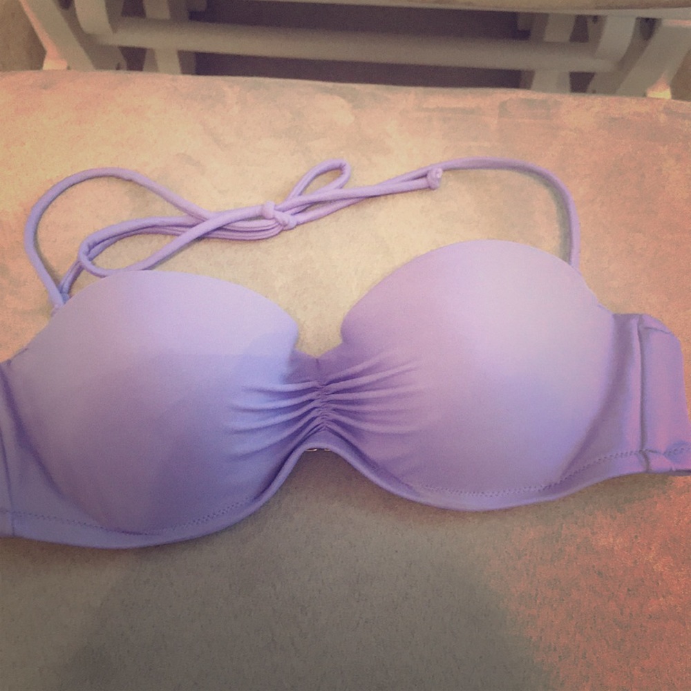 Purple Victoria’s Secret bikini top